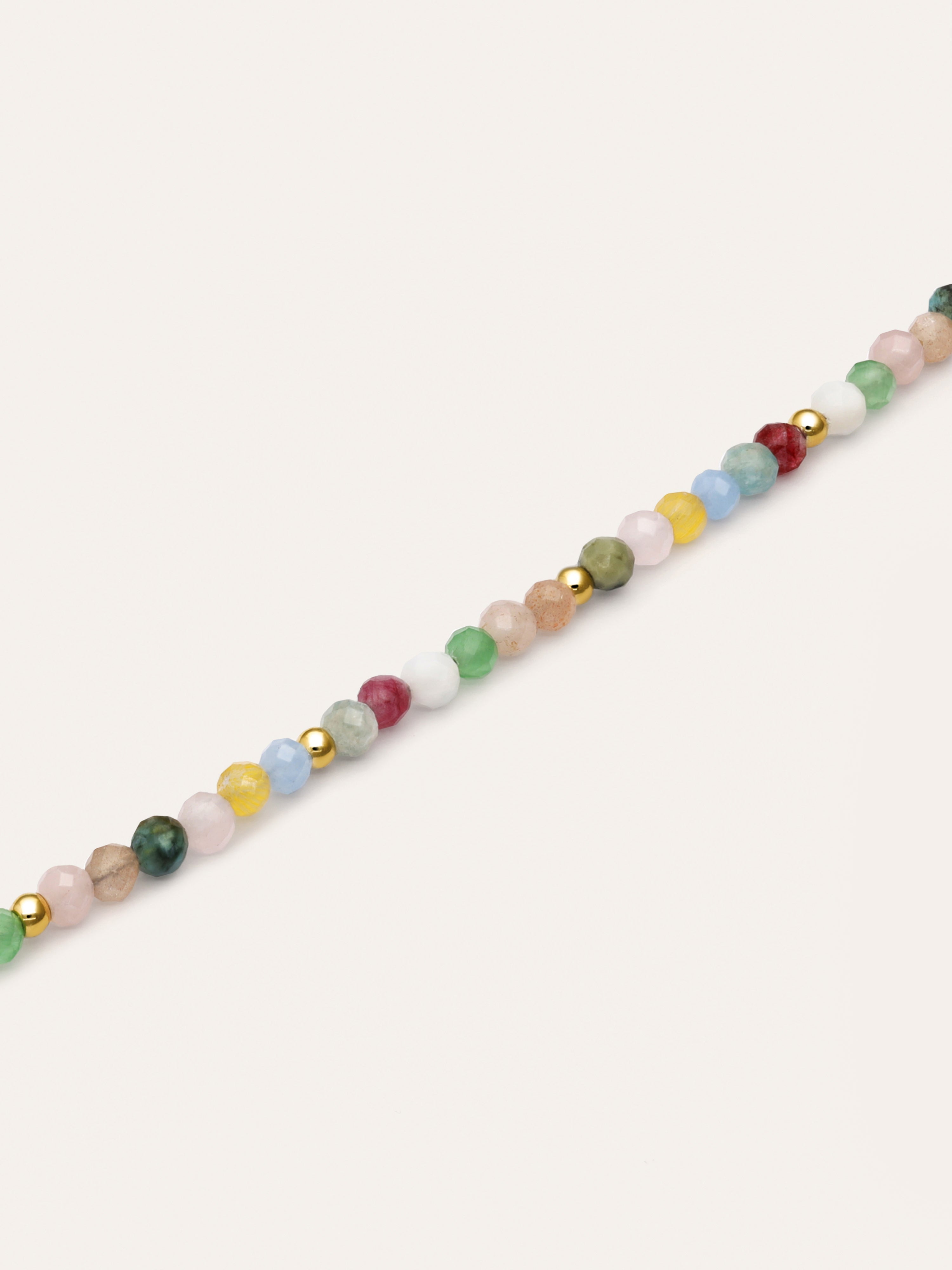 Pulsera Light Colors Acero Baño Oro