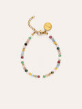 Pulsera Light Colors Acero Baño Oro