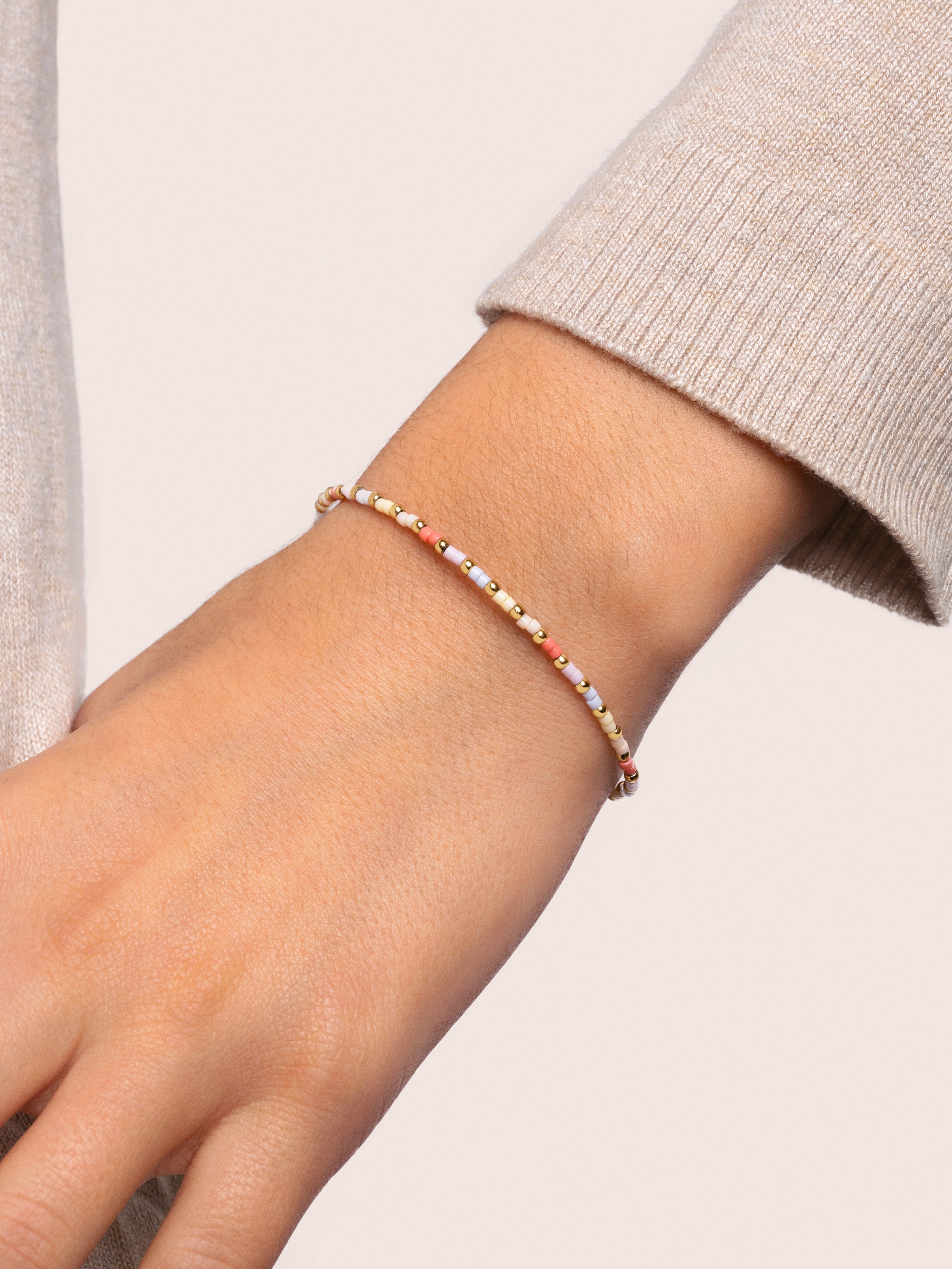 Pulsera Sensacions Colors Acero Baño Oro
