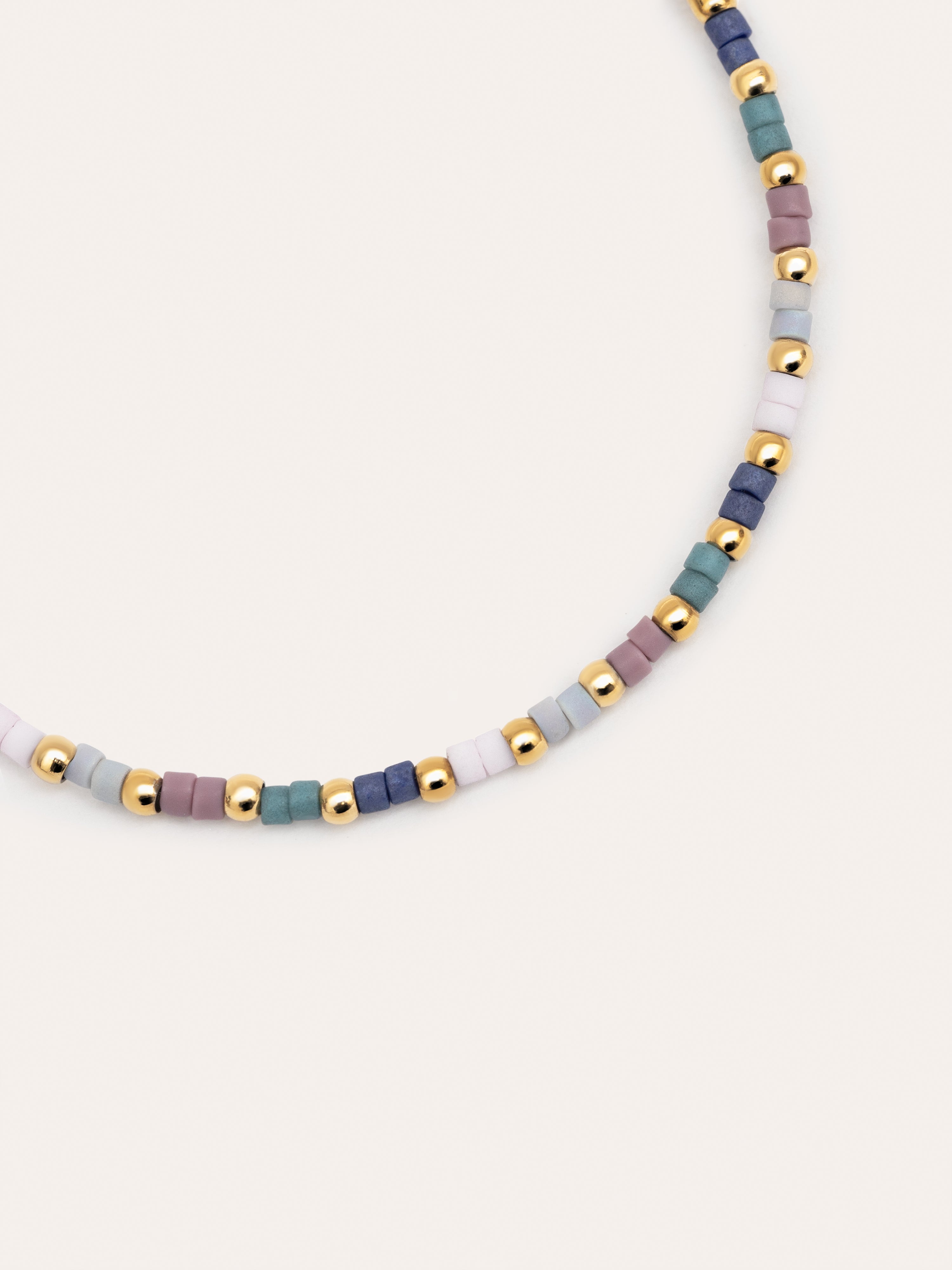 Pulsera dark Colors Acero Baño Oro