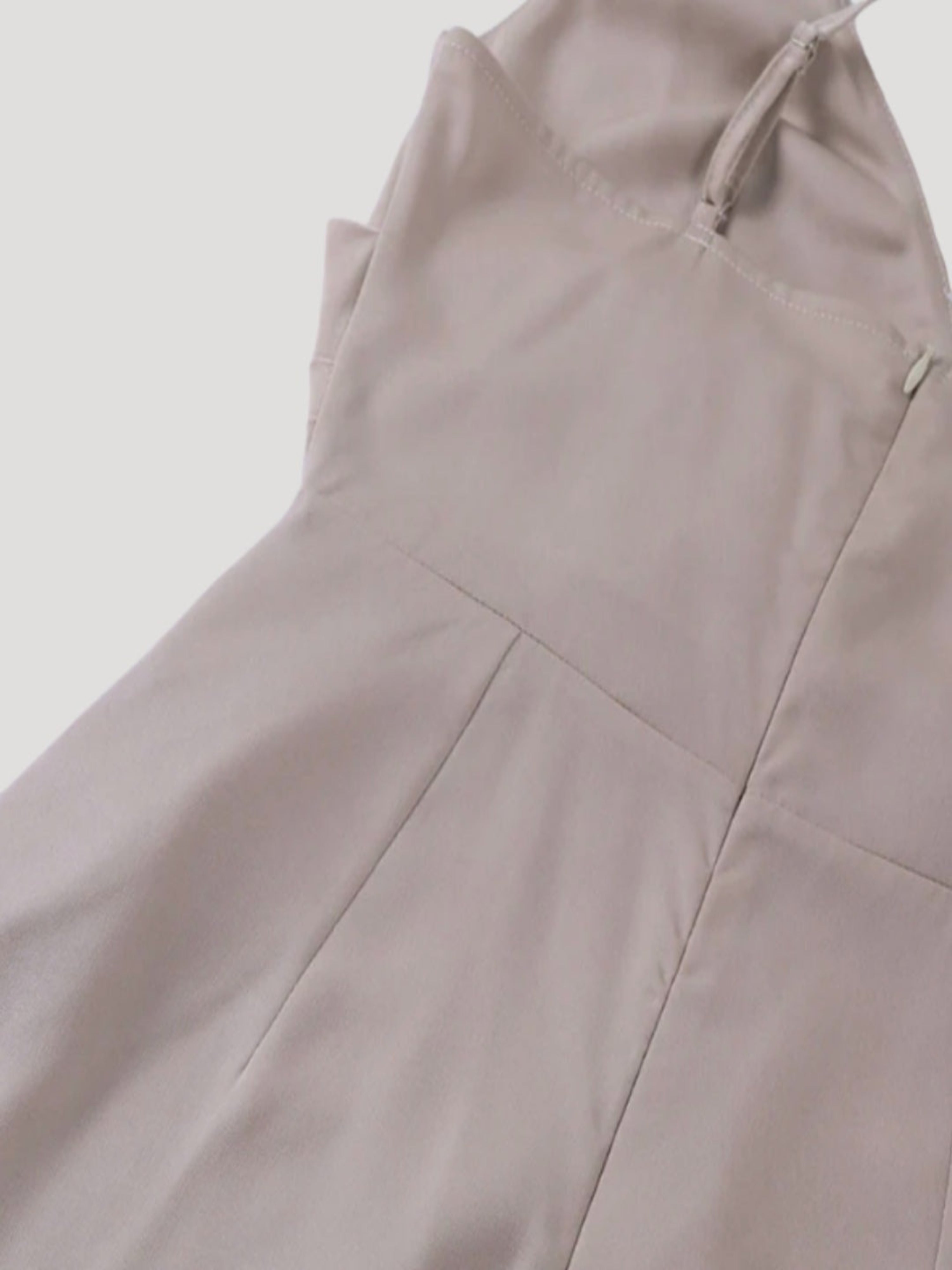 Montserrat | Vestido Largo de Cóctel Drapeado Mujer Tirantes Escote V